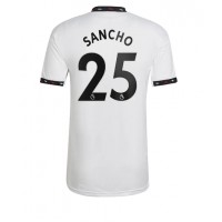 Manchester United Jadon Sancho #25 Fußballbekleidung Auswärtstrikot 2022-23 Kurzarm
